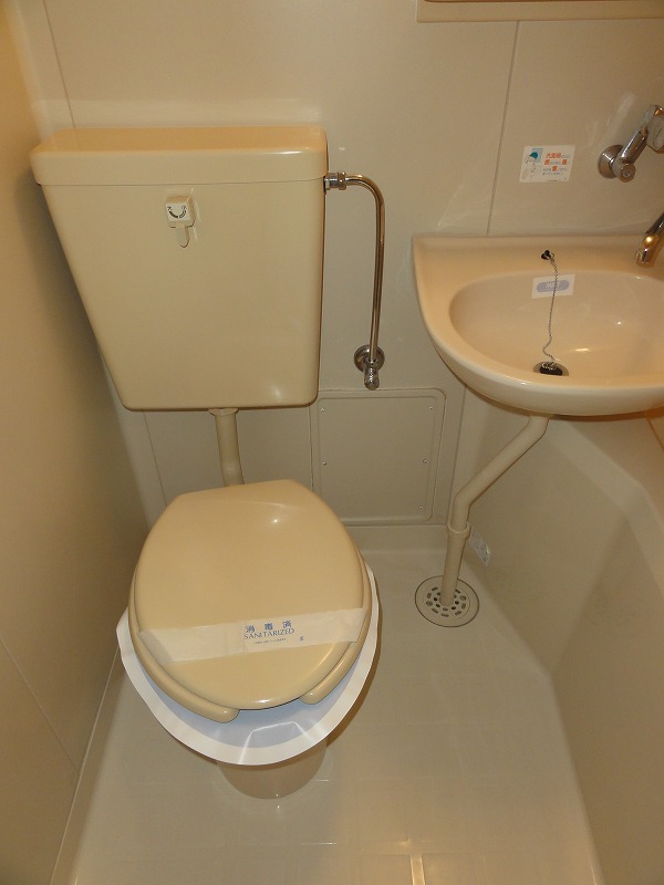 Toilet. Unit bath (toilet)