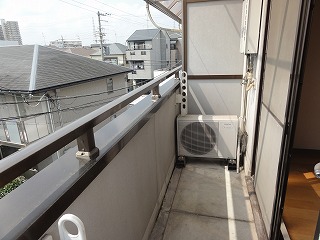 Balcony. Sunny, ^^ In the spacious balcony