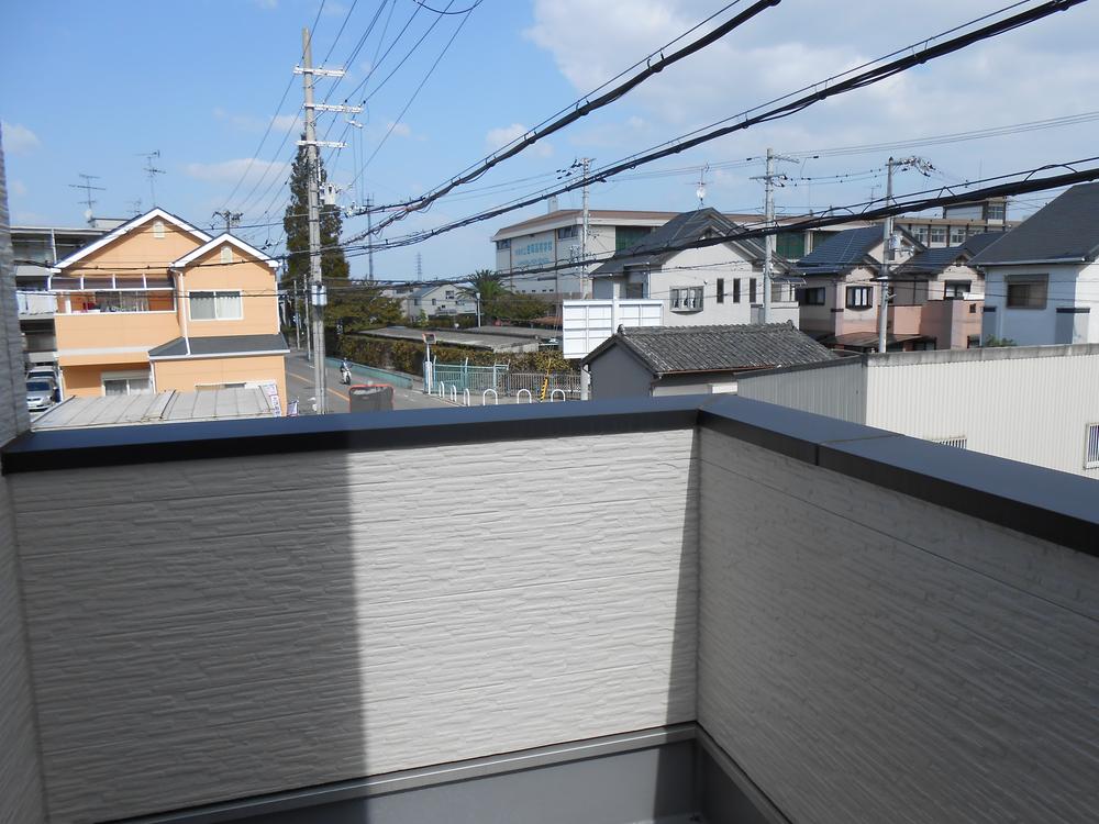 Balcony. For day it is good of the corner lot