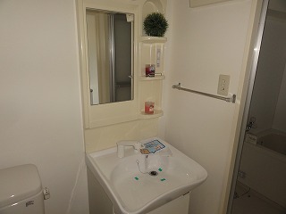 Washroom. Wash basin (shampoo dresser)
