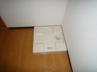 Washroom. Washing machine