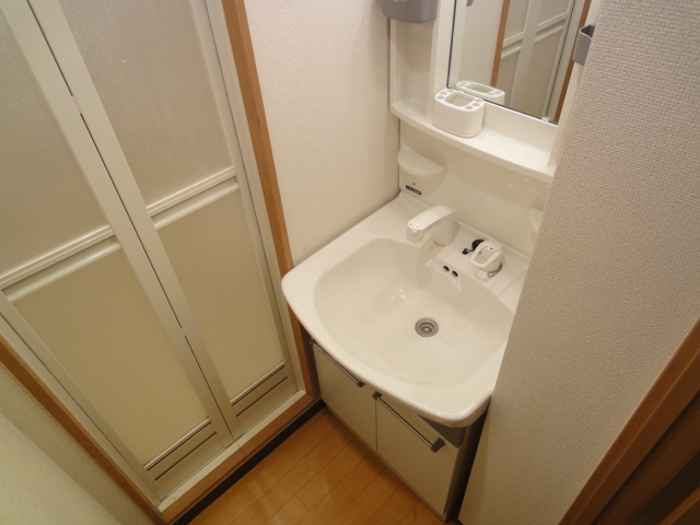 Washroom. Shower with Dresser