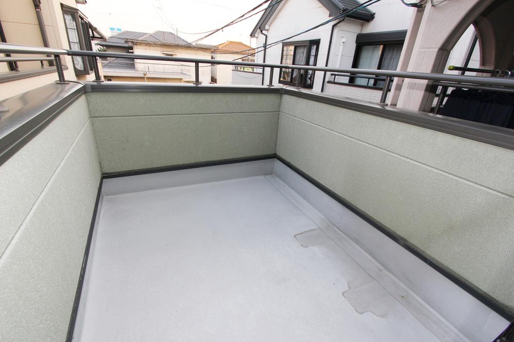 Balcony. Balconies on the entrance. 