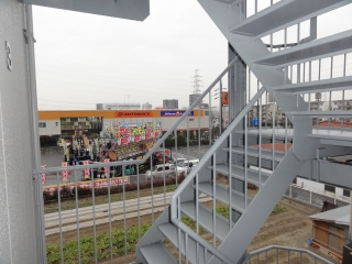 Other common areas. Shared stairs