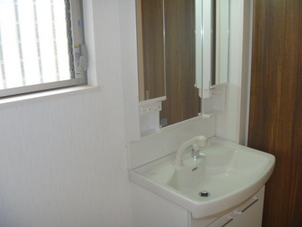 Wash basin, toilet. Smooth dressing in the wash basin shower