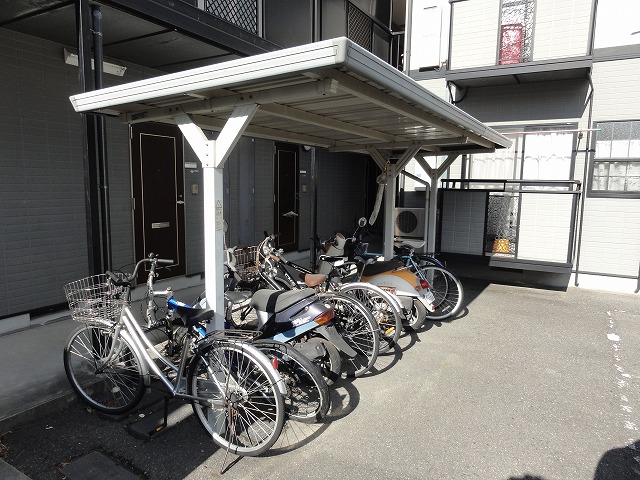 Other common areas. Bicycle-parking space
