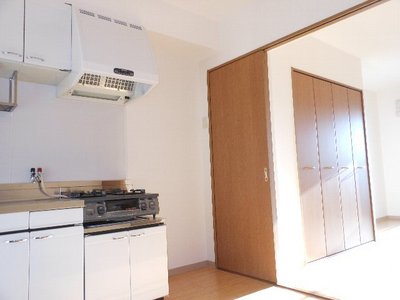 Kitchen. Two-burner stove with