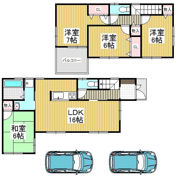 Other. Between the No. 2 destination floor plan
