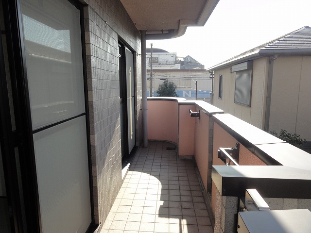 Balcony. Sunny balcony