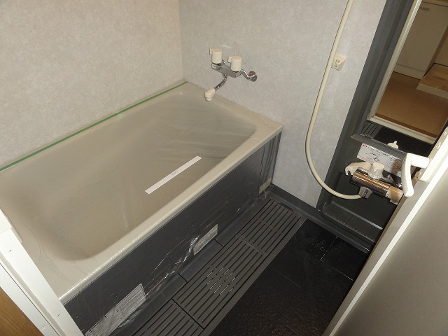 Bath. Reheating, Bathroom is dry with a bathroom