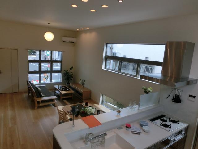 Building plan example (introspection photo). Building plan example (living ceiling height 3.1m)