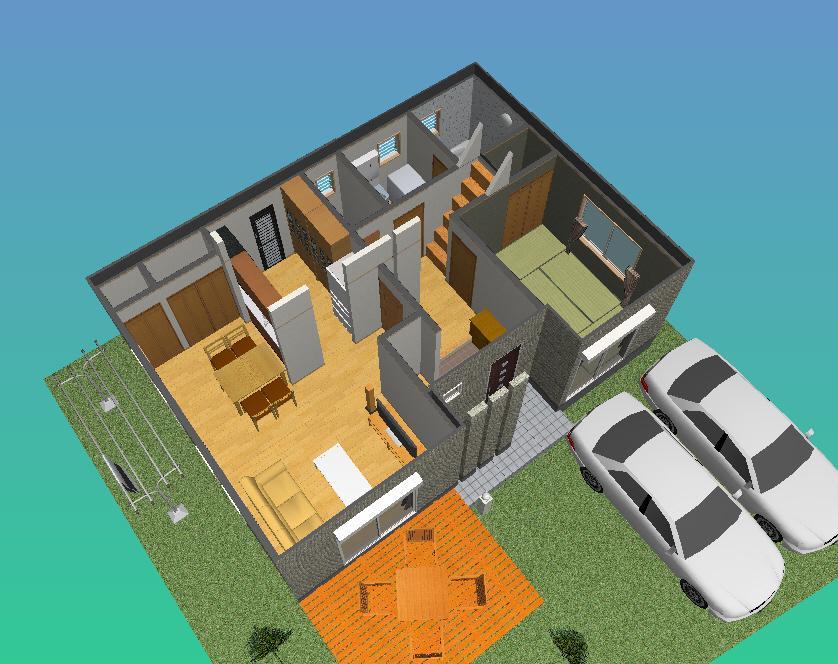 Building plan example (Perth ・ Introspection).  ☆ Building introspection ☆