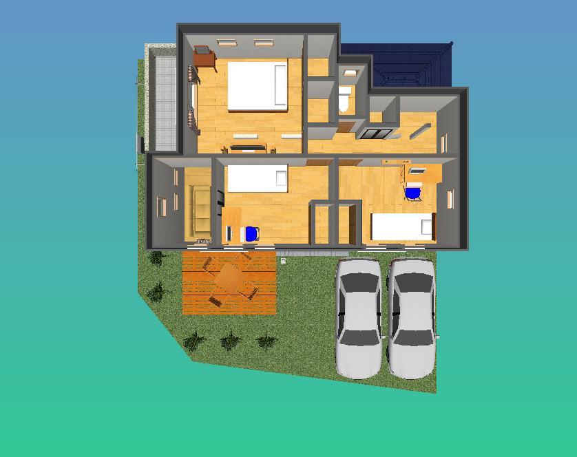 Building plan example (Perth ・ Introspection).  ☆ Building introspection ☆