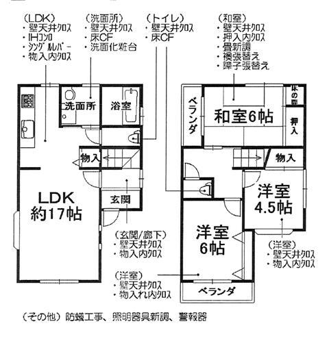 Floor plan. 16,980,000 yen, 3LDK, Land area 82.5 sq m , Building area 82.31 sq m
