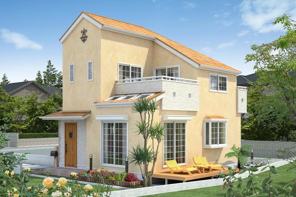 Rendering (appearance). SUPER BOARD ● fire protection ● thermal insulation properties lineup the fire insurance premium reduction personality full of texture ●. You can freely express the look of the facade, It plays a major role in harmony with the heavy feeling and modern impression making landscape.