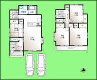 Local photos, including front road. Building plan example (No. 1 point) Floor Plan.