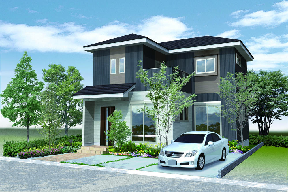 Local appearance photo. Set price 21,310,000 yen (land, building, Outdoor facility, Consumption tax included) consumption tax, If the delivery is complete it will be tax rate 5% by March 2014. If after April will move, It will be tax rate 8%.