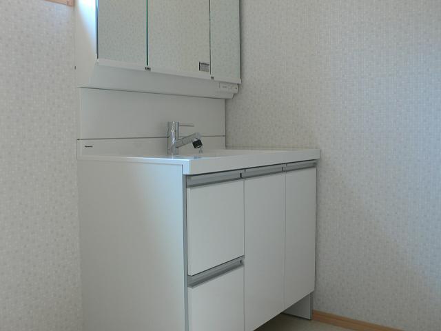 Wash basin, toilet. Panasonic W = 900