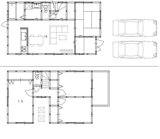 Floor plan. 28.8 million yen, 4LDK, Land area 142.85 sq m , Building area 96.59 sq m