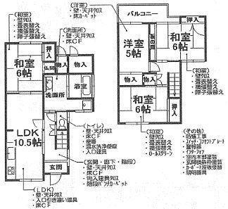 Floor plan. 15.9 million yen, 4LDK, Land area 115.91 sq m , Building area 97.94 sq m