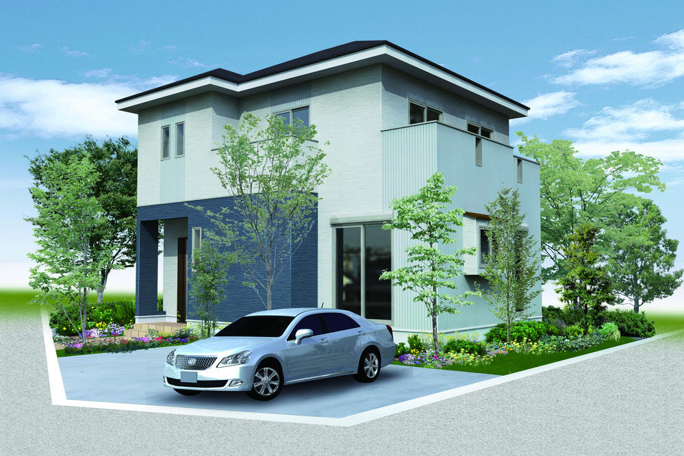 Local appearance photo. Set price 21,520,000 yen (land, building, Outdoor facility, Consumption tax included) consumption tax, If the delivery is complete it will be tax rate 5% by March 2014. If after April will move, It will be tax rate 8%.