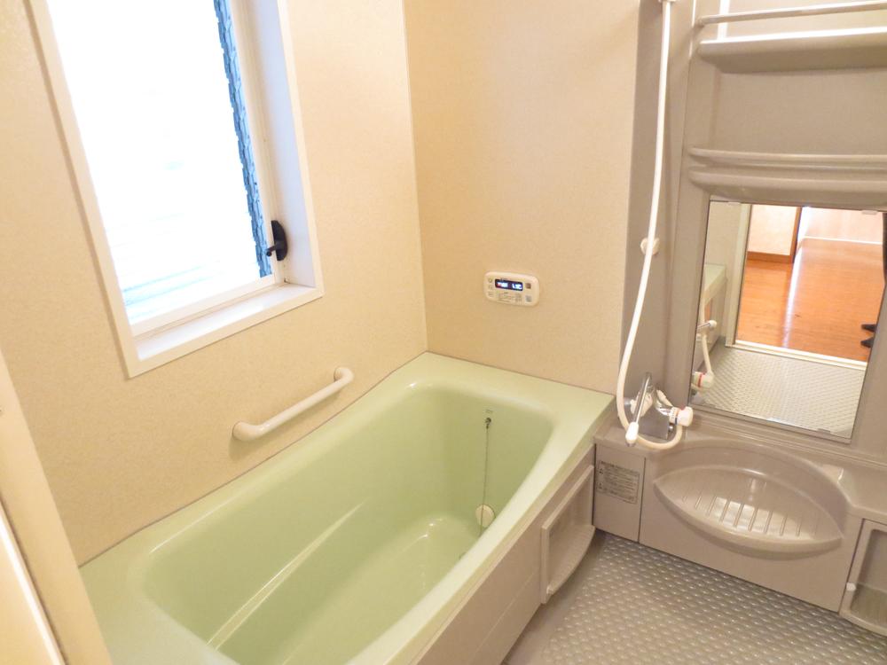 Bathroom. This bath can relax comfortably