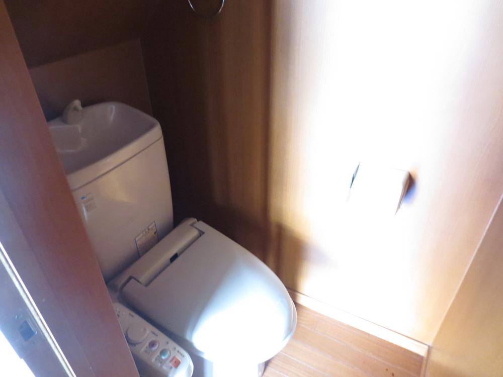 Toilet. Toilet is with a bidet