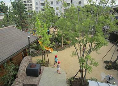 kindergarten ・ Nursery. Higashi Mozu to nursery school 552m