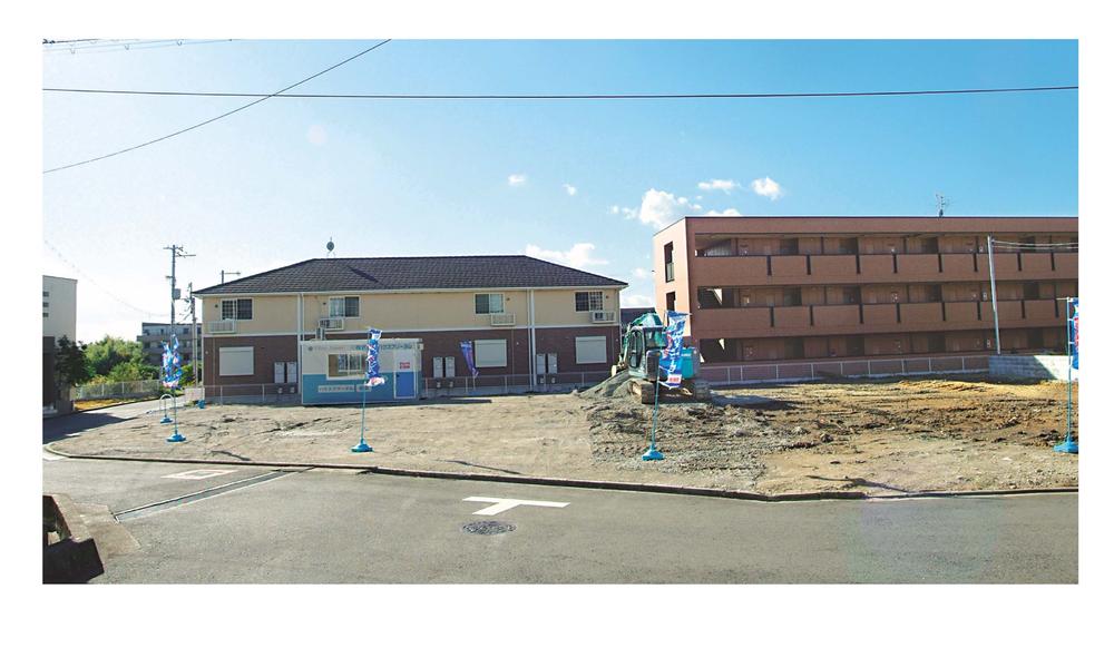 Local land photo. Road spacious 4.7m ~ 6.0m and is comfortable