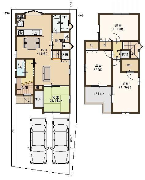 Building plan example (floor plan). Please feel free to contact us at any time. We look forward to staff.