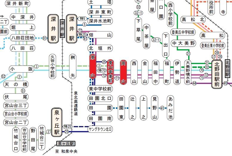 route map. Walk to the alpine 3 minutes
