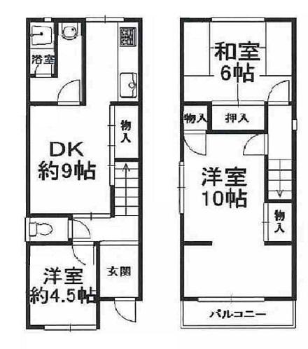 Floor plan. 12,980,000 yen, 3DK, Land area 66.51 sq m , Building area 67.7 sq m with a large garage ・ 1BOX is also parking OK.