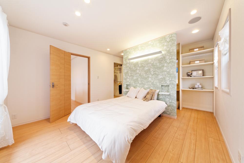 Model house photo. Izumi model house: the bedroom