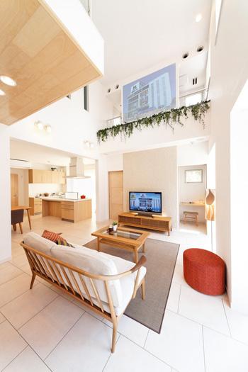 Model house photo. Flower Expo model house 弐号 Museum: LDK