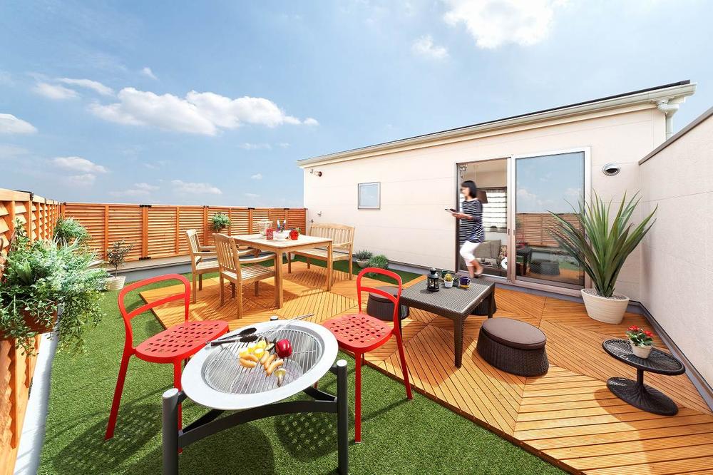 Wide if the popularity of "Plus One" ~ ~ ~ There balcony enters the hand! Call at the BBQ and optimal outdoor space as well, such as in the pool play of the child a friend. Wide if the popularity of "Plus One" ~ ~ ~ There balcony enters the hand!