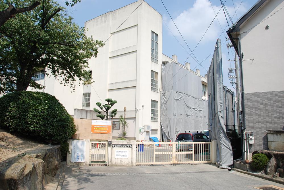 Junior high school. Higashi Mozu until junior high school 1300m