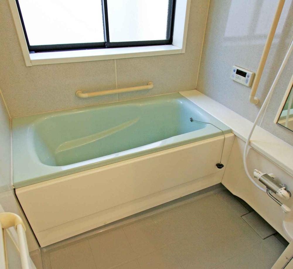 Bathroom. You can relax with wider bathroom