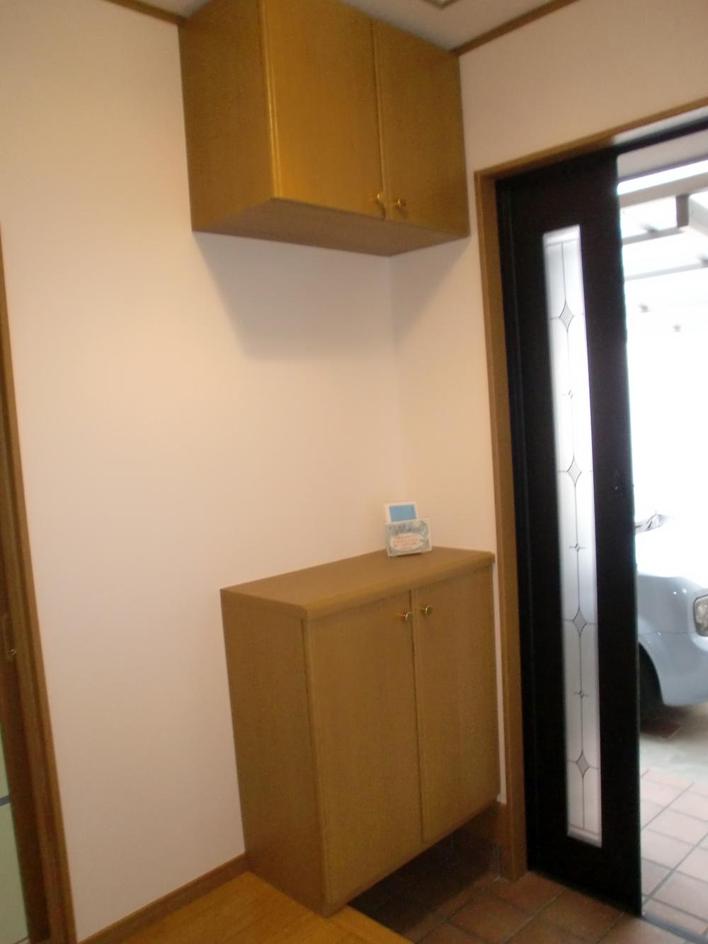 Entrance. There is also the front door storage.