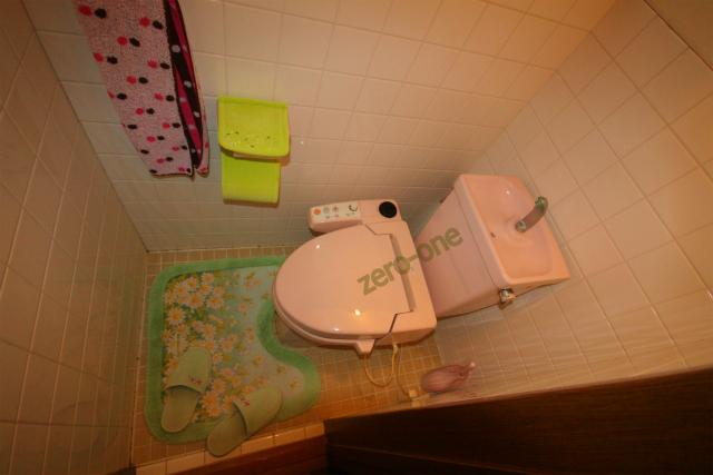 Toilet. Shower toilet comes with