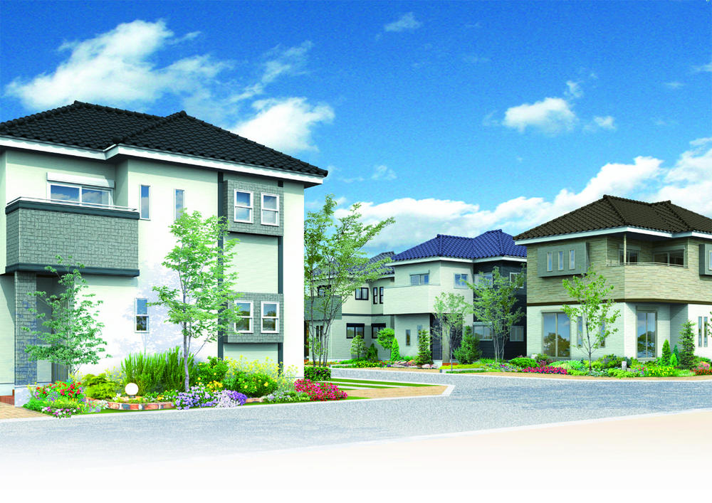 Building plan example (exterior photos). Reference building plan (entire image)