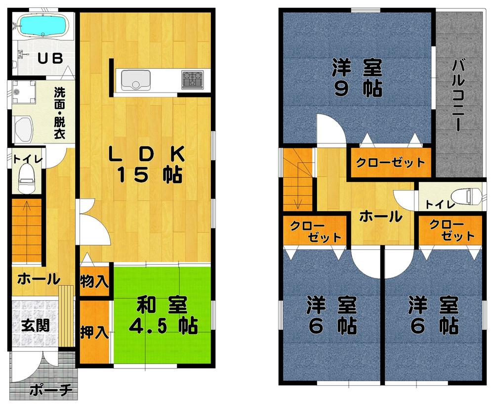 Other building plan example. Building plan example (A No. land) Building Price Building area: 99.78 sq m