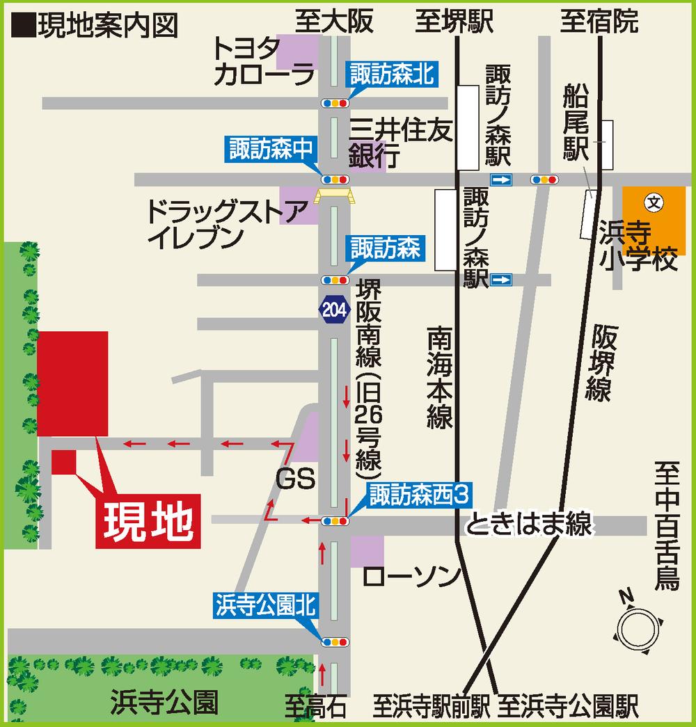 Other. Local guide map