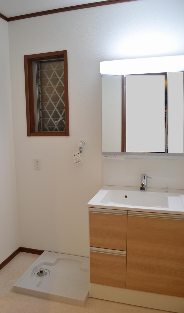 Building plan example (introspection photo). Building plan example ・ Wash basin Our construction case