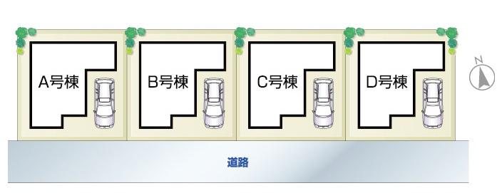 The entire compartment Figure. All four compartment! Facing south!