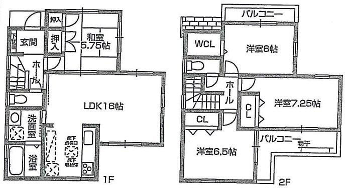 Floor plan. (No. 3 locations), Price 31,800,000 yen, 4LDK, Land area 102.46 sq m , Building area 95.17 sq m
