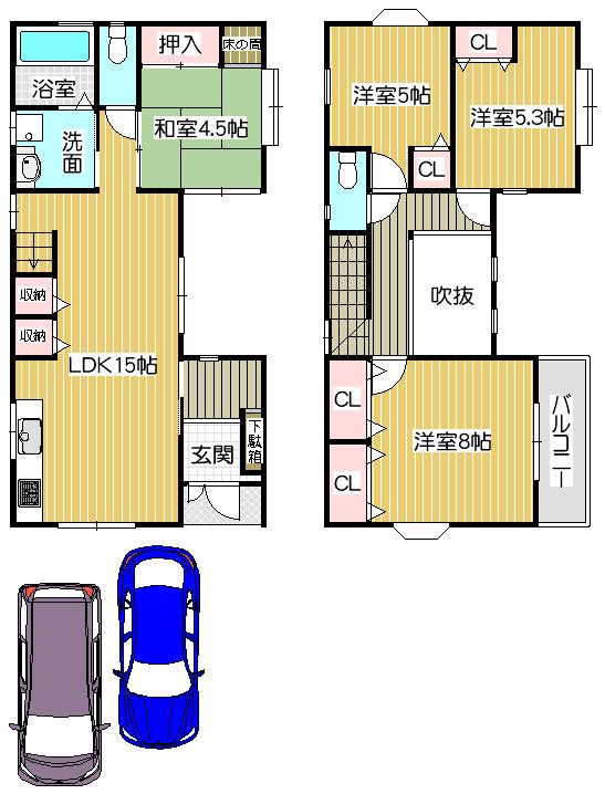 Other. Building plan example (floor plan)