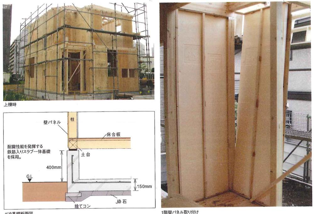 Construction ・ Construction method ・ specification. I ・ D ・ And S construction method, It has achieved a high earthquake resistance in the construction method that combines the earthquake resistance of the height of the panel construction method that uses a wooden framework construction method original design freedom and structural plywood.