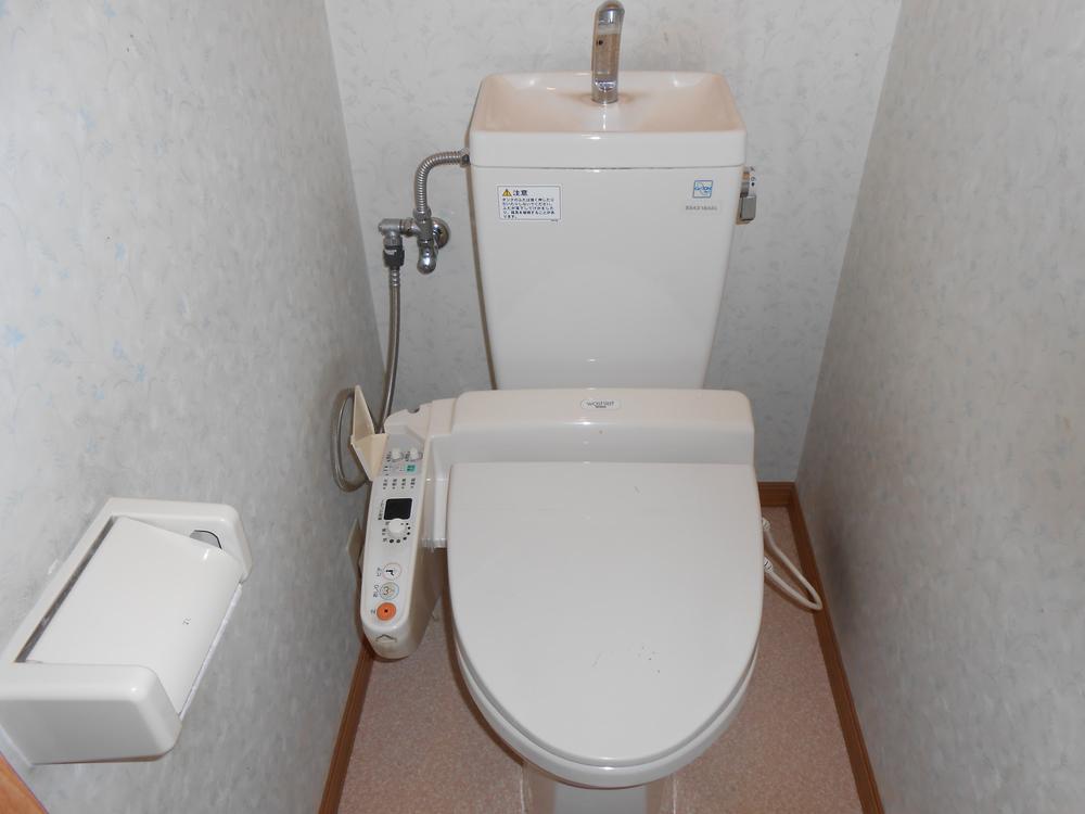 Toilet. Becoming with bidet.