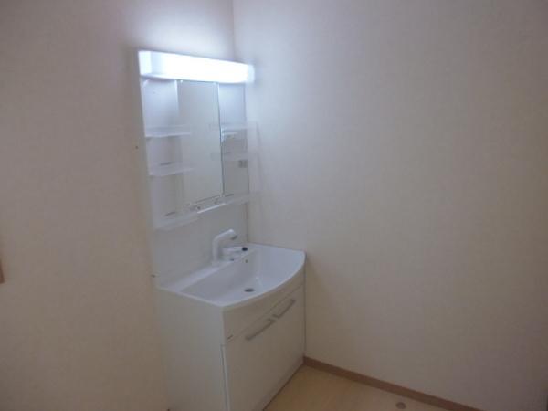 Wash basin, toilet. To expand the dream to a new life