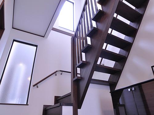 Other introspection. We nestled the large windows in the staircase hall.